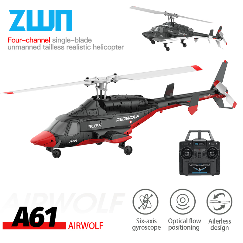 Rc Helicopter Large - A61 RC هليكوبتر 2.4G 6-Aixs جيروسكوب