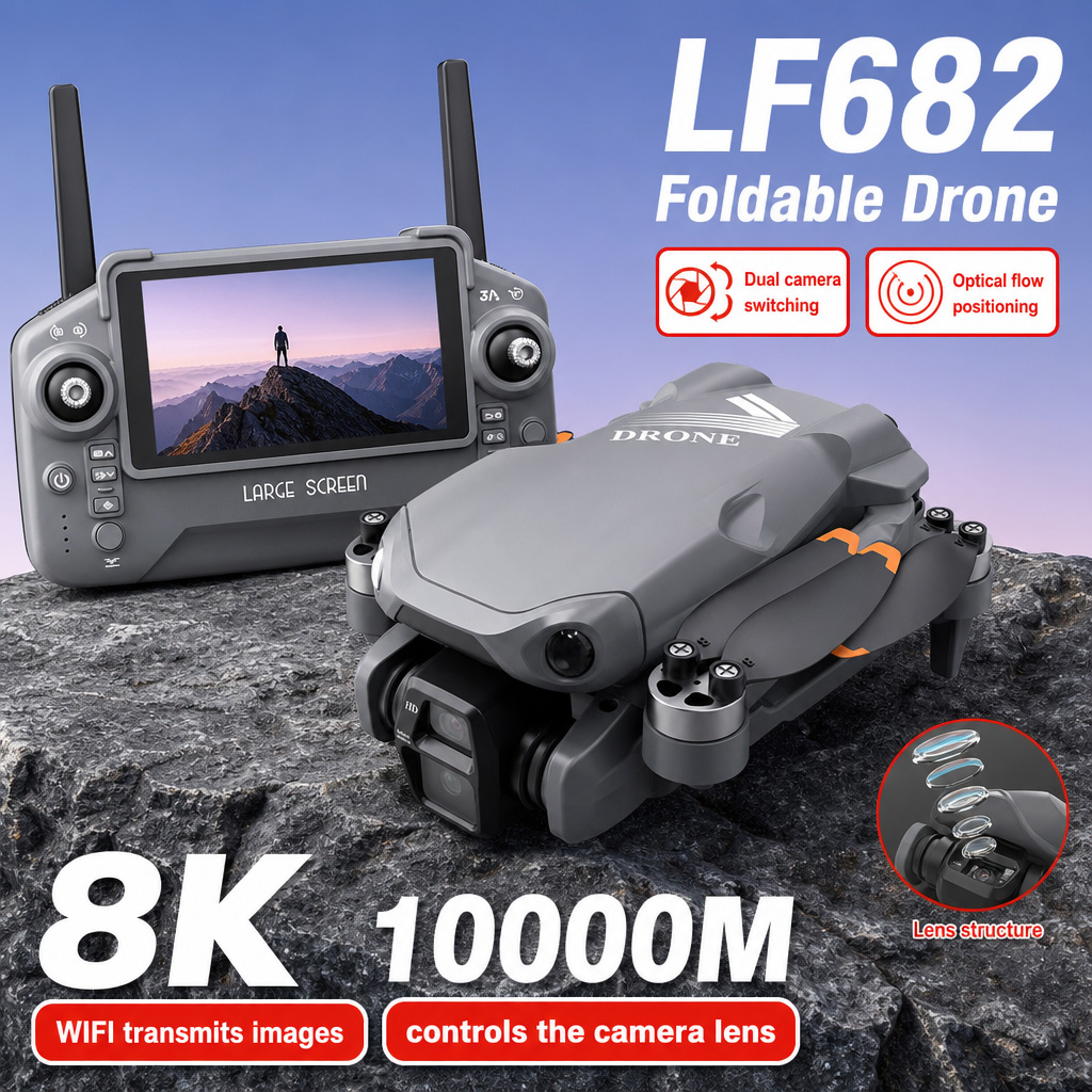 Rc Helicopter Case - طائرة بدون طيار LF682 للتصوير الجوي