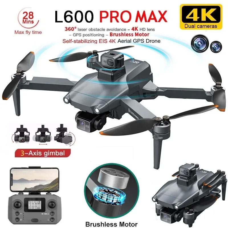 Rc Helicopter Case - L600 PRO MAX GPS الطائرة بدون