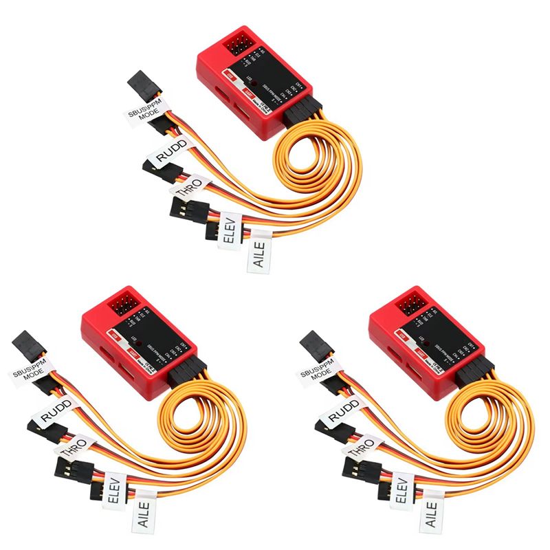 Rc Helicopter Gyro - QWE-3X لوحدة تحكم الطيران FMS Reflex