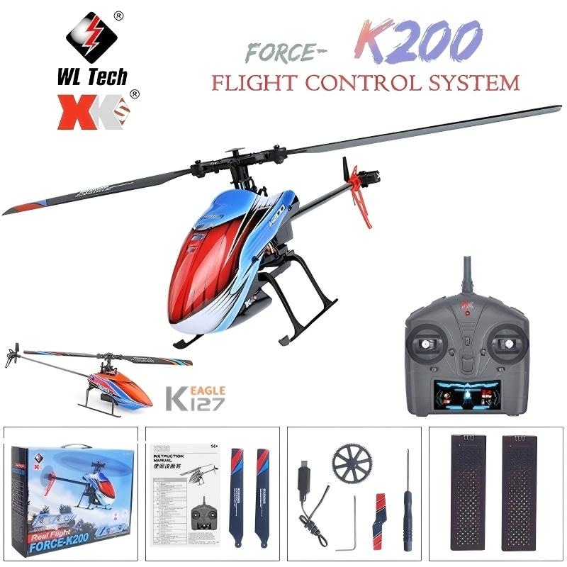 Rc Helicopter Gyro - طائرات هليكوبتر WLtoys RC K200 K127