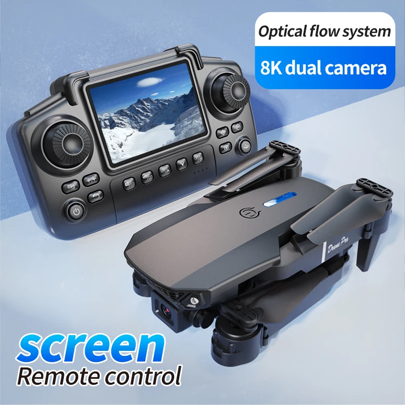 طائرة بدون طيار احترافية E88 P - مراجعة Rc Helicopter Case وسعره