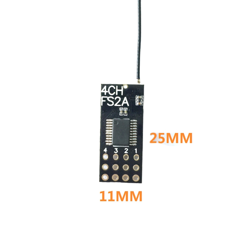 جهاز استقبال Flysky FS2A Mini  - مراجعة Rc Helicopter Mini وسعره